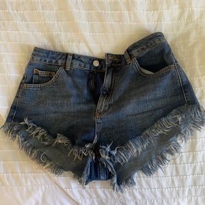 Top shop short shorts